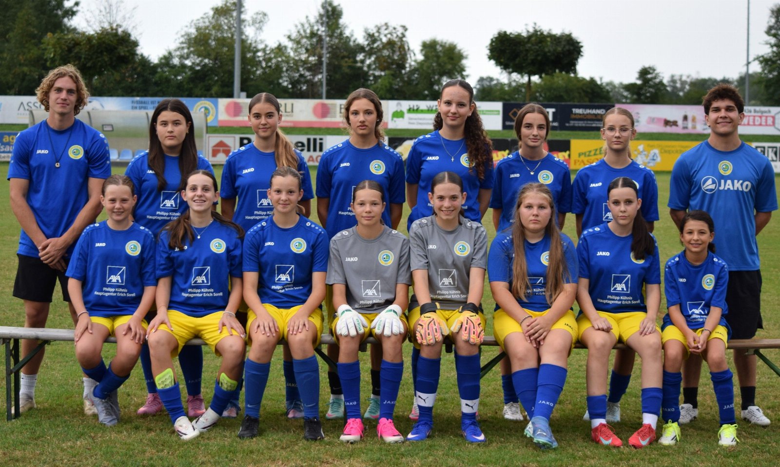 Mannschaftsfoto Juniorinnen FF-17 · Saison 26/27